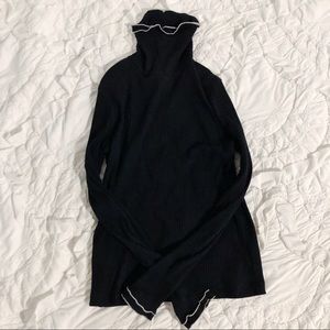 J. Crew Ribbed and Trimmed Turtleneck